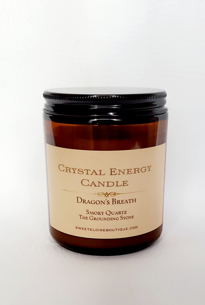 Hand Poured Soy Wax Crystal Energy Candles